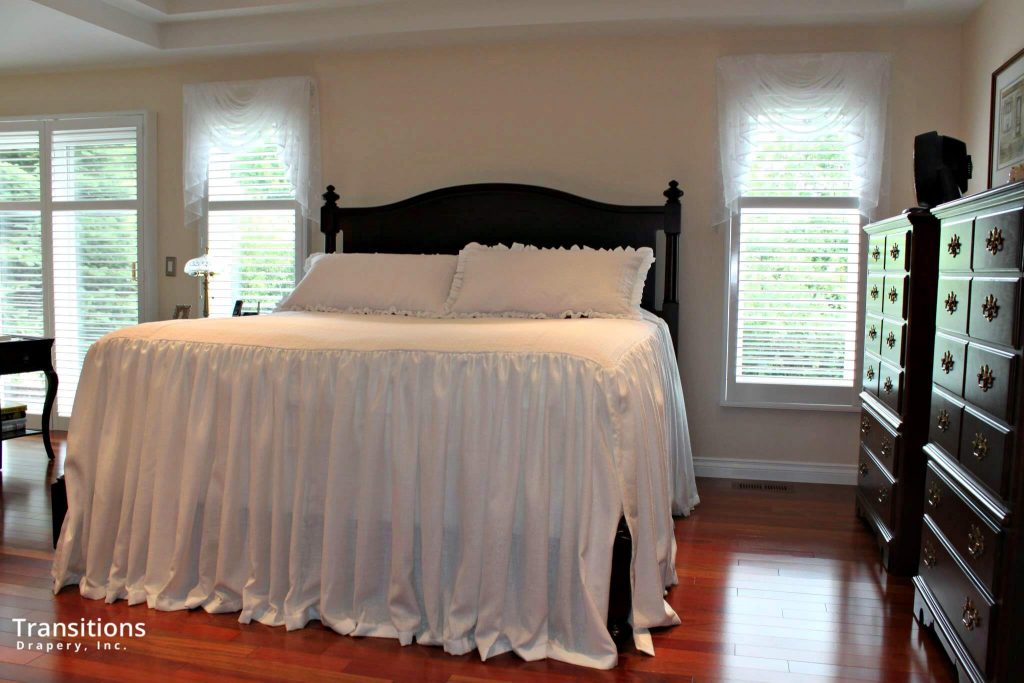 Bedding and soft valances