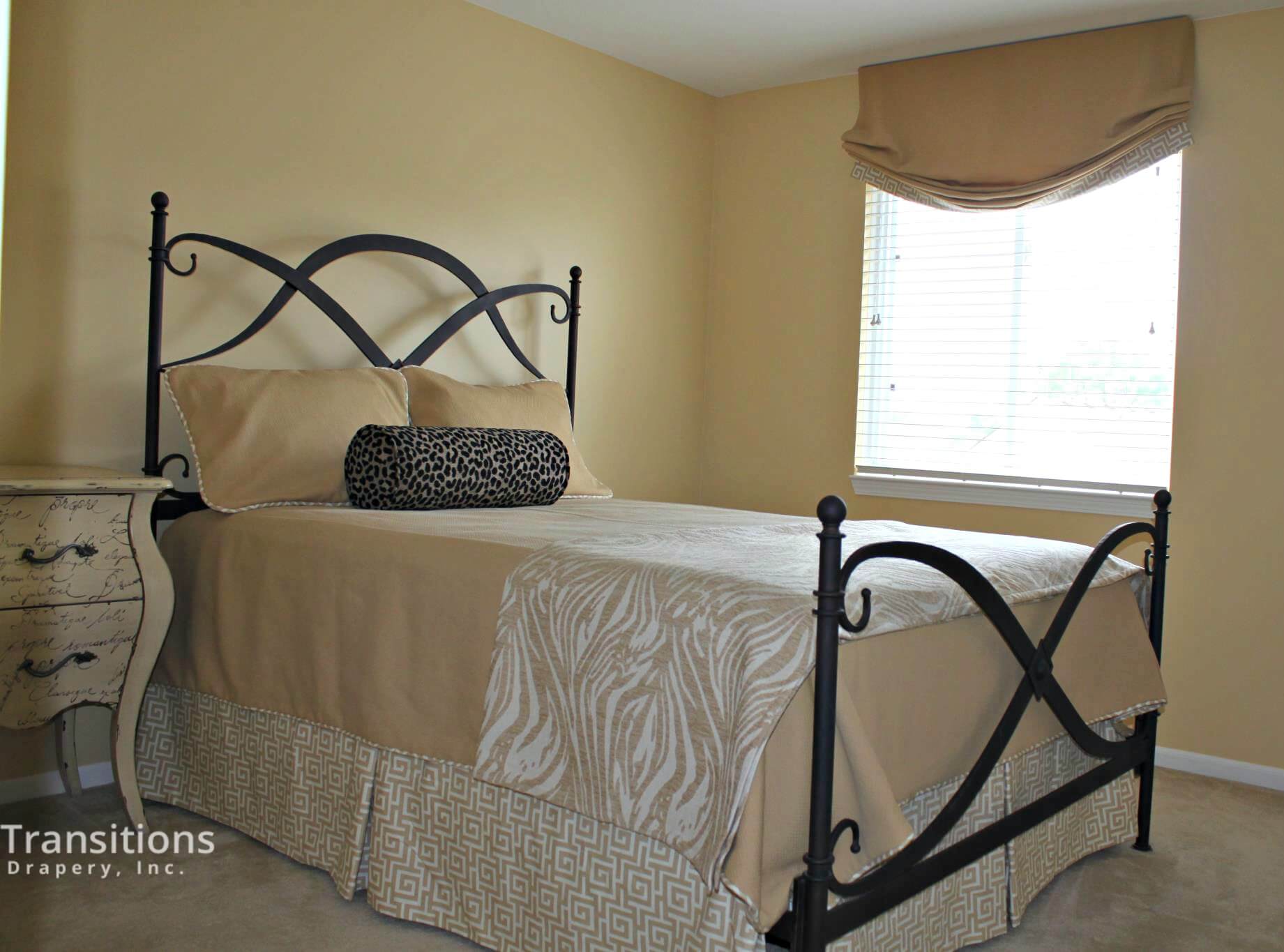 Bedding skirt pillows valance