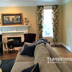 Drapes Black Floral3