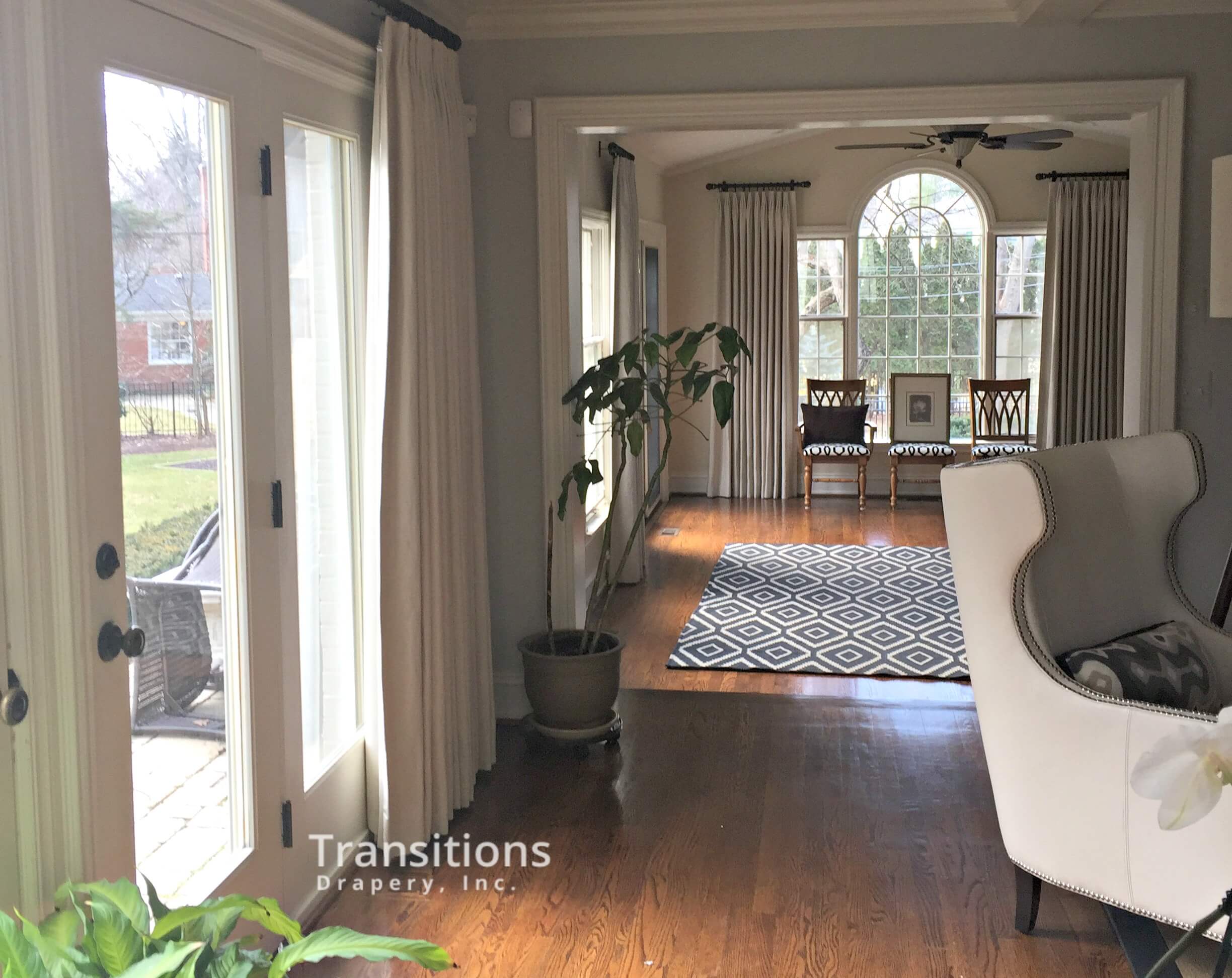 Drapes Cream Side Panels