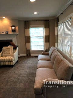 Drapes Horizontal pattern full