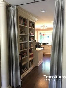 Room dividing curtains