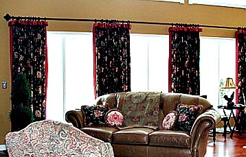 Drapes living room