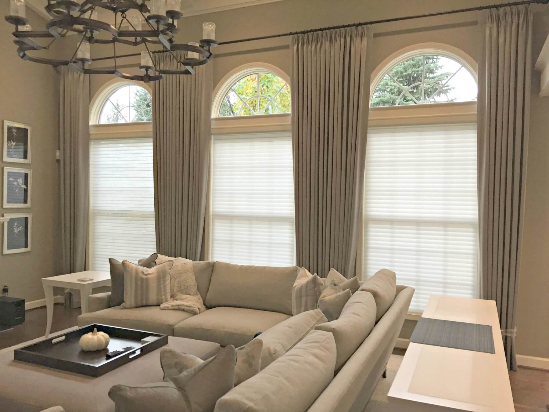 buying curtains or drapes dressed window