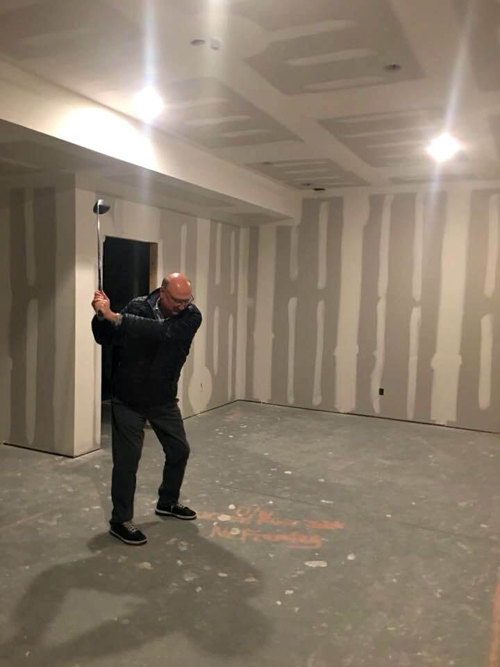 golf-simulator-room-construction